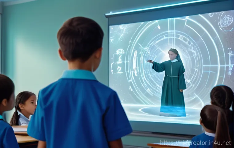 미래형 커뮤니케이션 도구 - **Prompt 1: Immersive Family Connection in VR/AR**
    "A diverse family (two adults, two children, ...